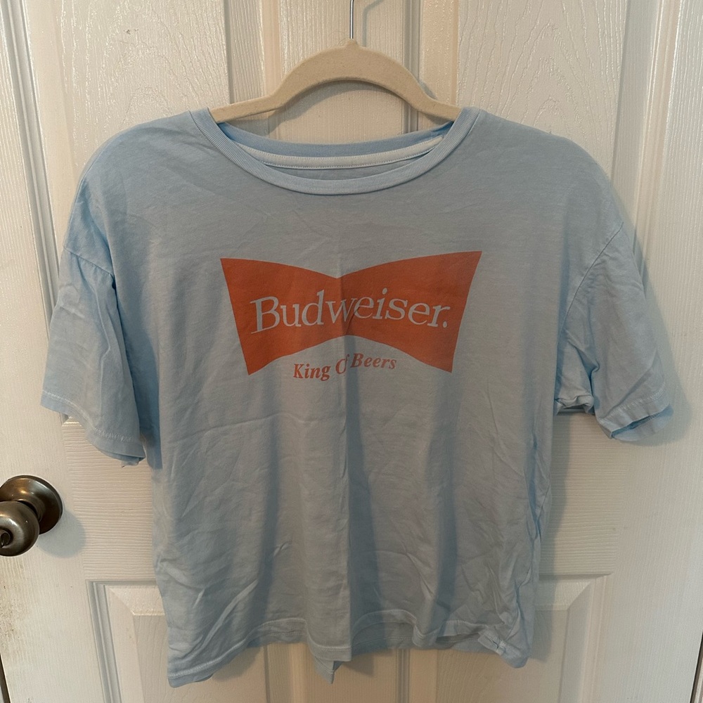 Hollister graphic cropped tee